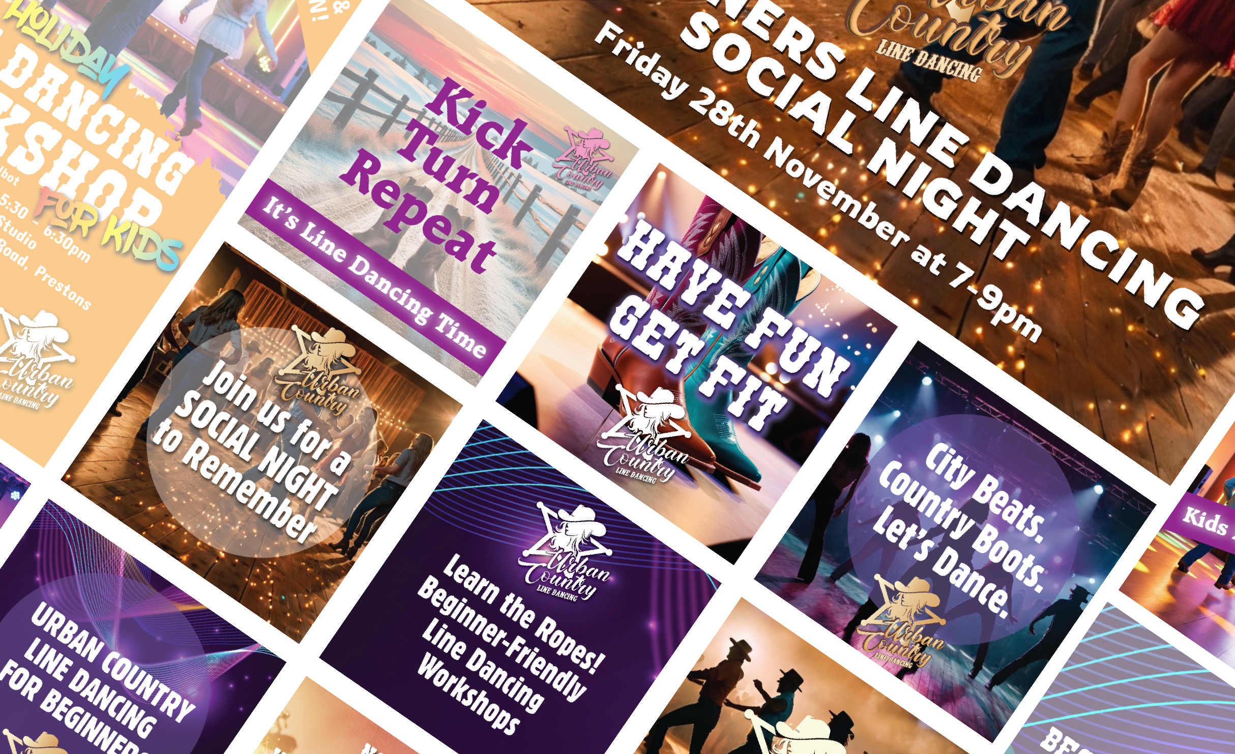 Content Creation Services urban country social media mosaic crop - Content Creation Services
