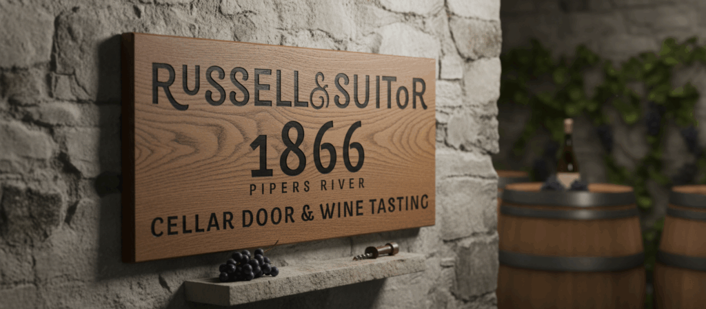 business signage winery tamar valley 1024x448 - Graphic Design Services